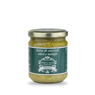 Salsa di carciofi, olive e tartufo 180 - The artichoke, olive and truffle sauce 180