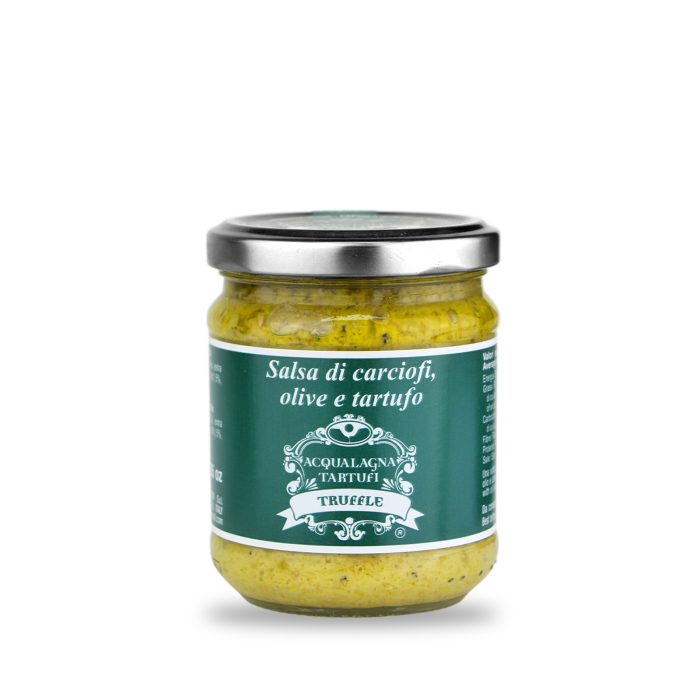 Salsa di carciofi, olive e tartufo 180 - The artichoke, olive and truffle sauce 180