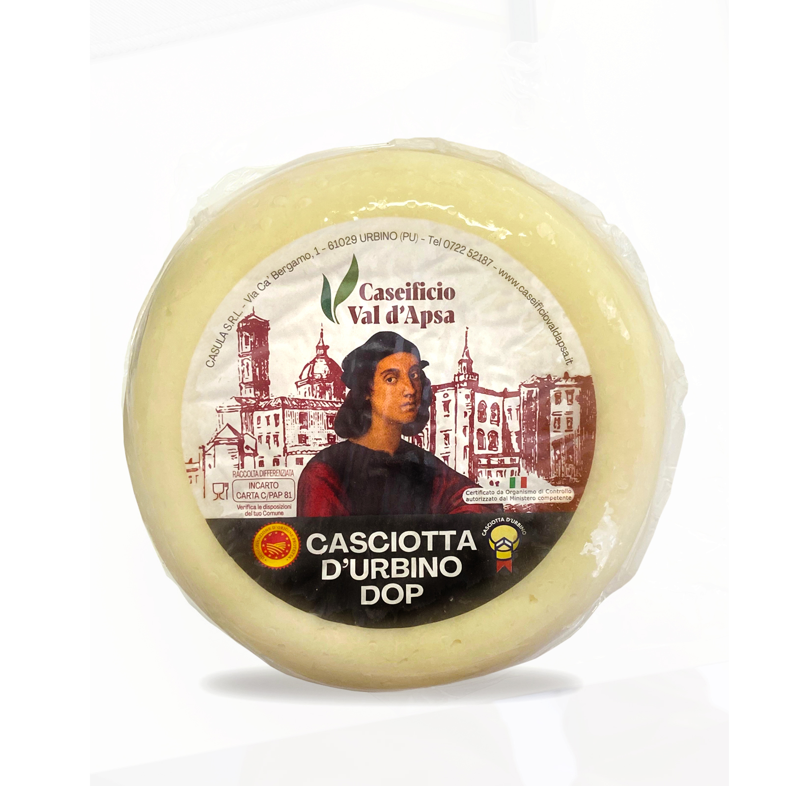 Casciotta d'Urbino DOP
