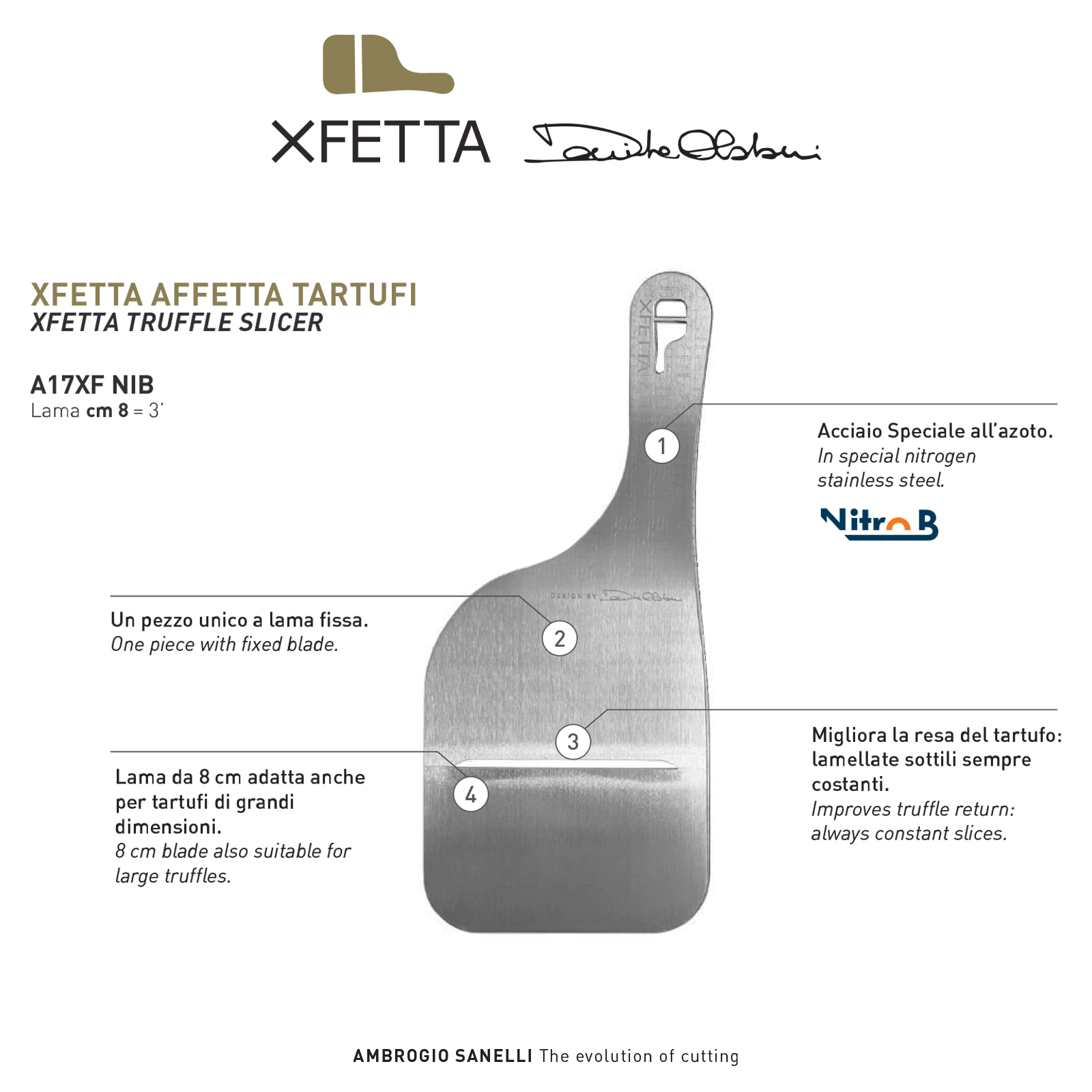Trancheuse à truffes XFETTA – Image 4